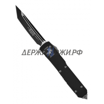 Нож Ultratech T/E Tanto Black Standard Microtech складной автоматический MT 123-1